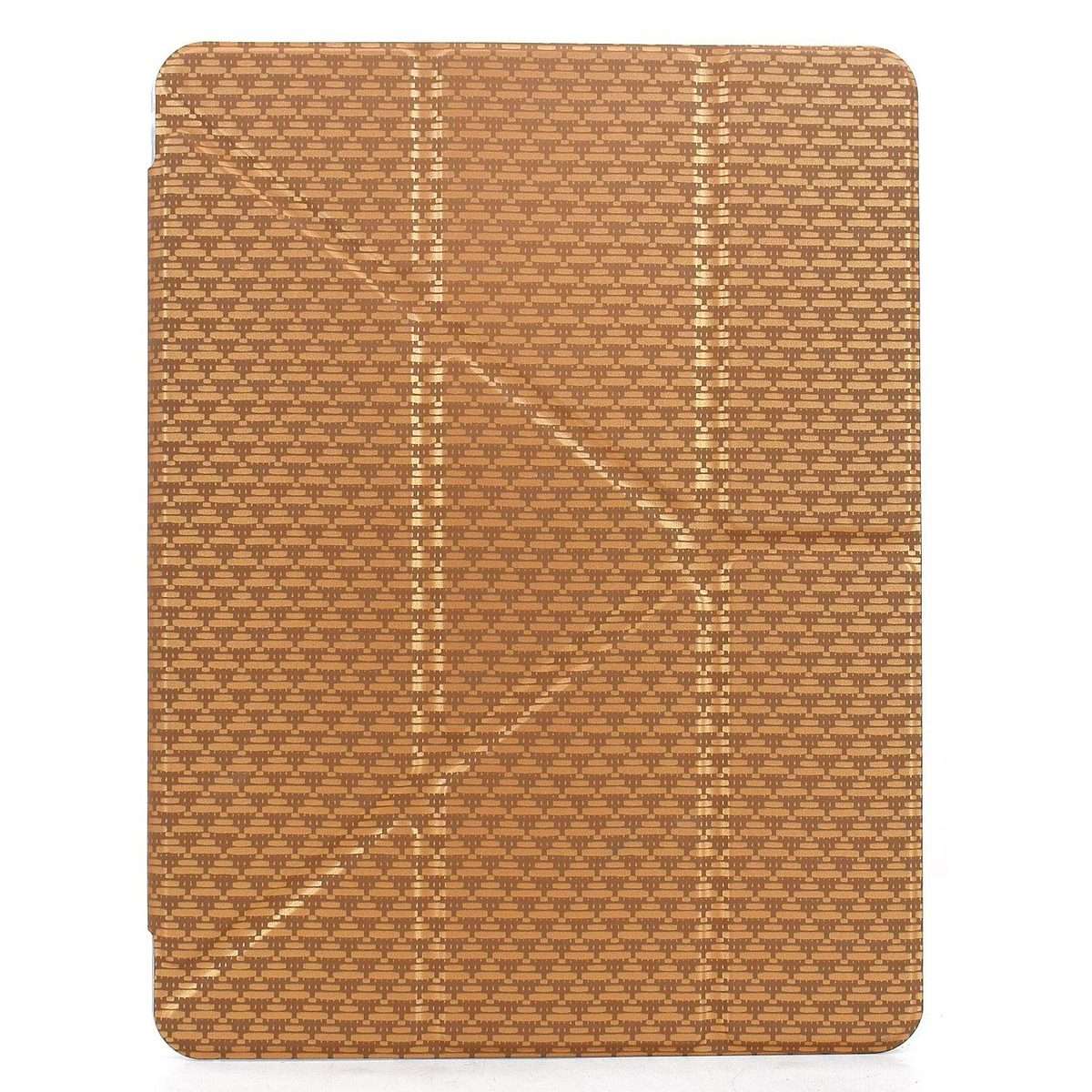 For Xiaomi Pad 7 / 7 Pro Y-Fold Pyramid Texture Smart Leather Tablet Case(Gold)