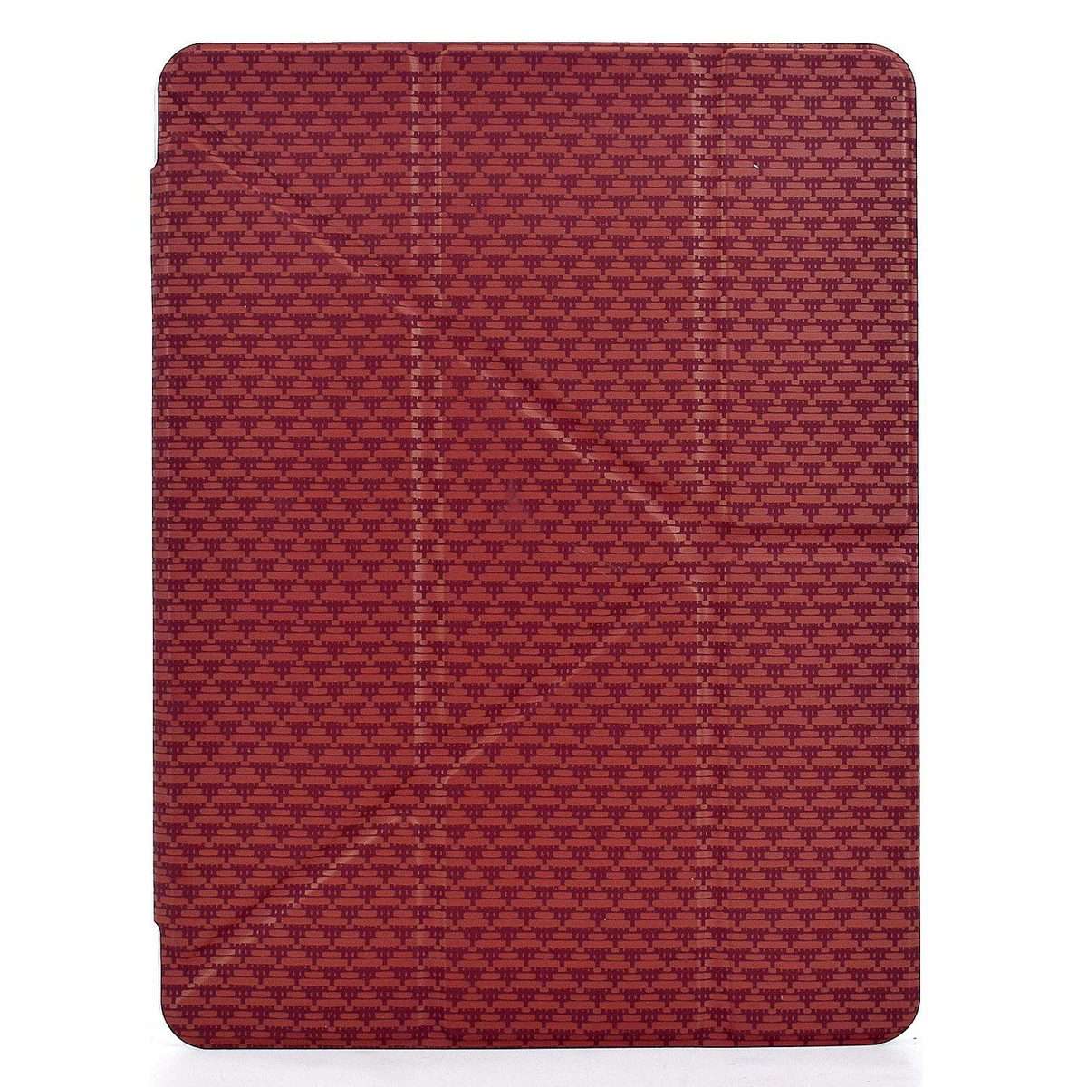 For Xiaomi Pad 7 / 7 Pro Y-Fold Pyramid Texture Smart Leather Tablet Case(Red)