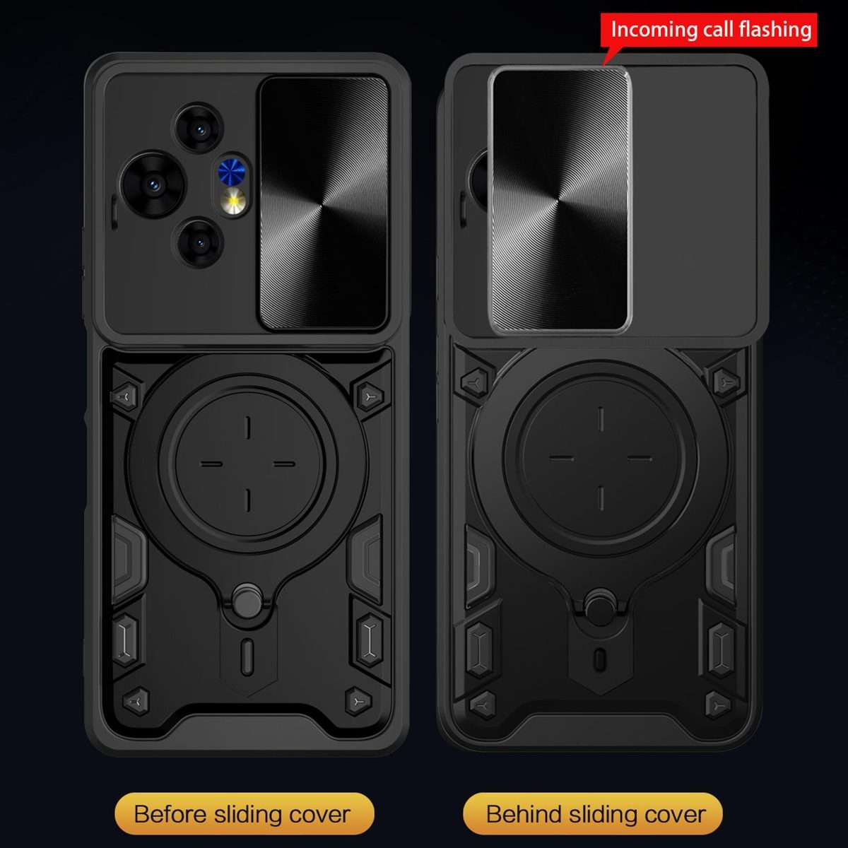 For TCL 50 NxtPaper CD Texture Sliding Camshield Magnetic Holder Phone Case(Pink)