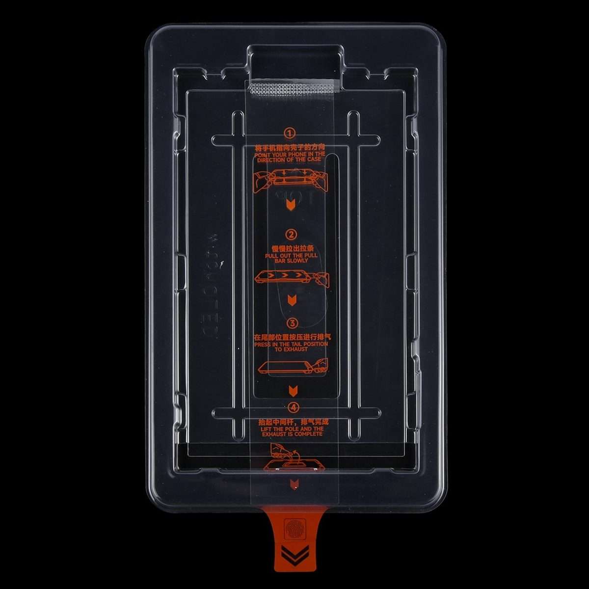 For Nintendo Switch OLED Dust-Free Warehouse HD Curved Edge Tempered Film