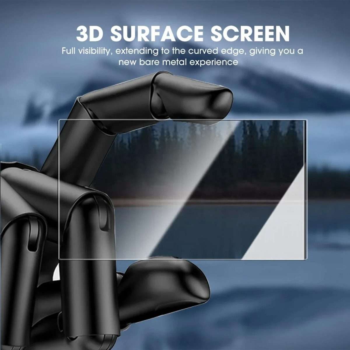 For Nintendo Switch OLED Dust-Free Warehouse HD Curved Edge Tempered Film