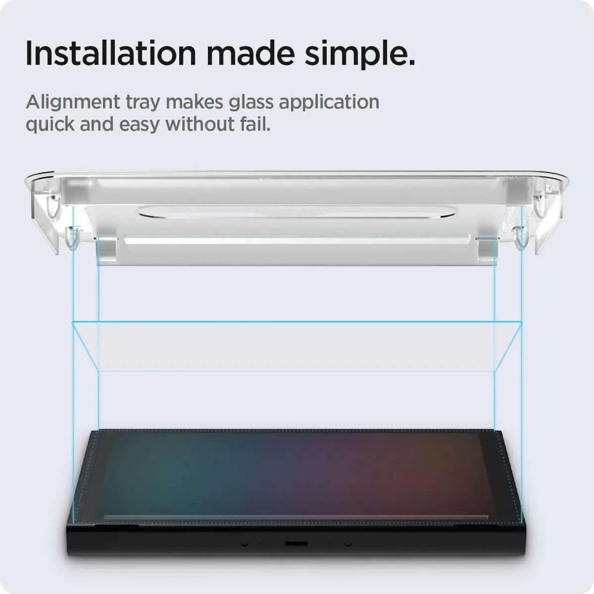 For Nintendo Switch OLED Dust-Free Warehouse HD Curved Edge Tempered Film