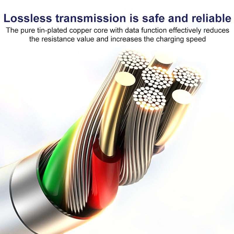 ZGA CB01 PD20W USB-C / Type-C to 8 Pin Fast Charging Data Cable, Length:1m(White)