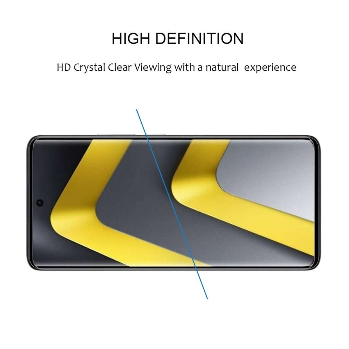 For Xiaomi Poco M8 Pro 5G 3D Curved Edge Full Screen Tempered Glass Film