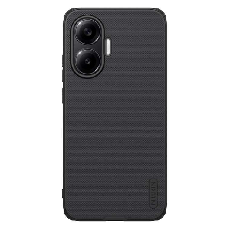 For Xiaomi Poco F7 NILLKIN Frosted Shield Pro PC + TPU Phone Case(Black)