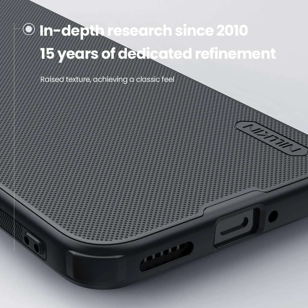 For Xiaomi Poco F7 NILLKIN Frosted Shield Pro PC + TPU Phone Case(Black)