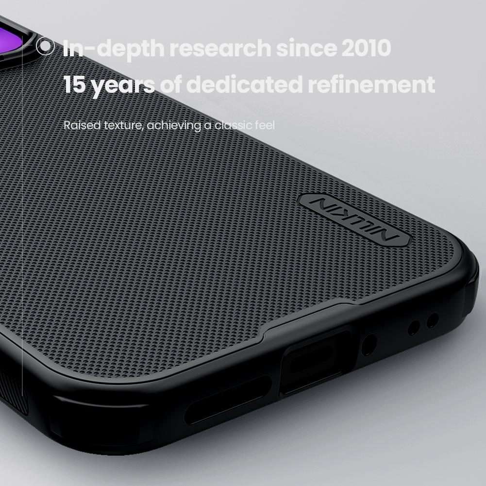 For Xiaomi 17 Pro Max NILLKIN Frosted Shield Pro PC + TPU Phone Case(Black)