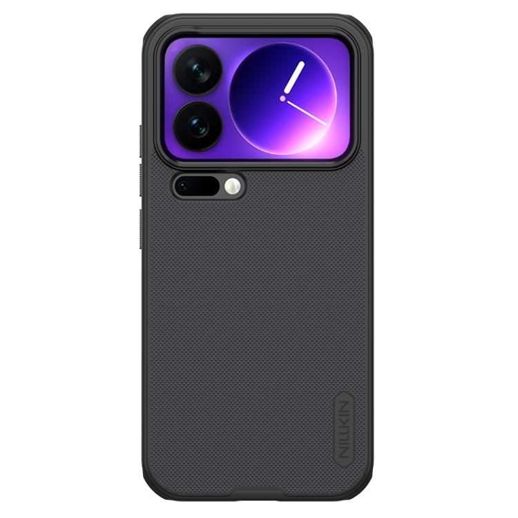 For Xiaomi 17 Pro NILLKIN Frosted Shield Pro PC + TPU Phone Case(Black)