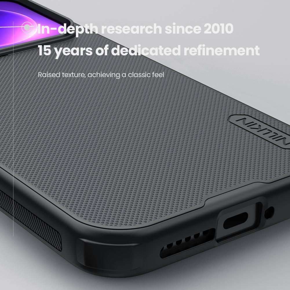 For Xiaomi 17 Pro NILLKIN Frosted Shield Pro PC + TPU Phone Case(Black)