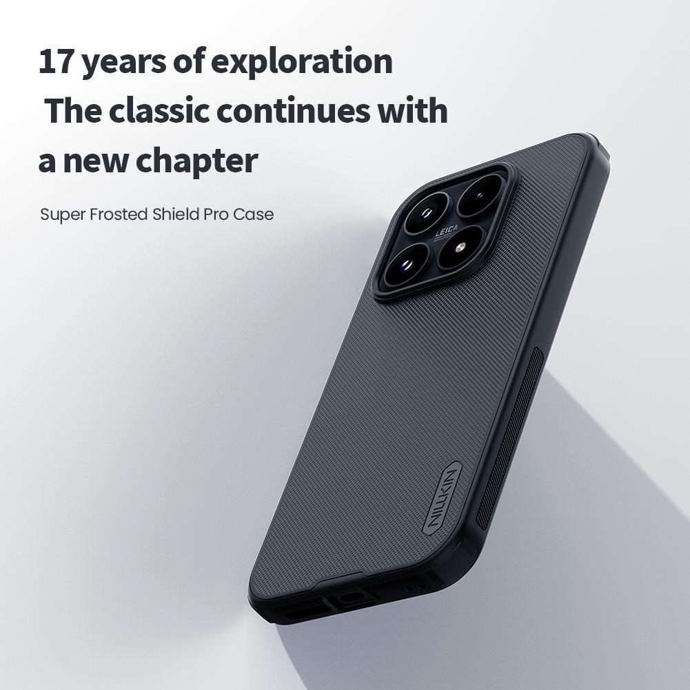 For Xiaomi 17 NILLKIN Frosted Shield Pro PC + TPU Phone Case(Black)