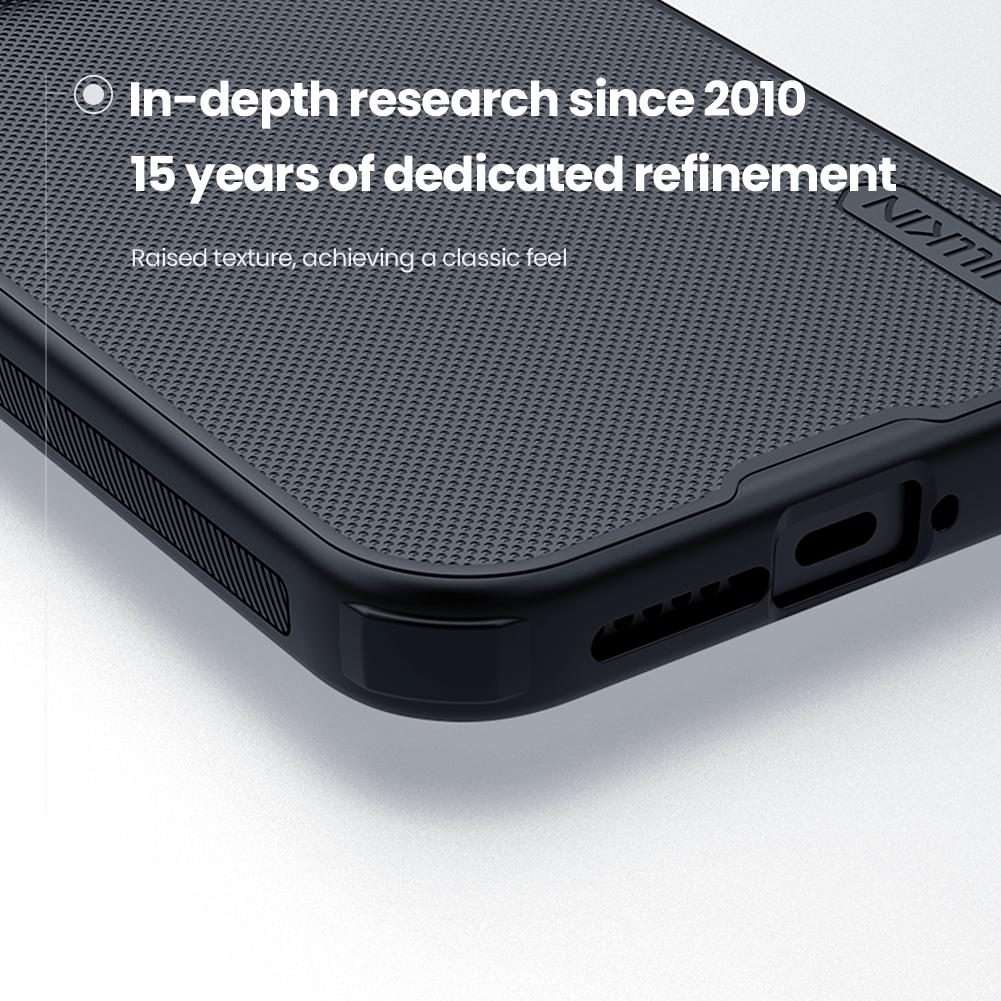 For Xiaomi 17 NILLKIN Frosted Shield Pro PC + TPU Phone Case(Black)