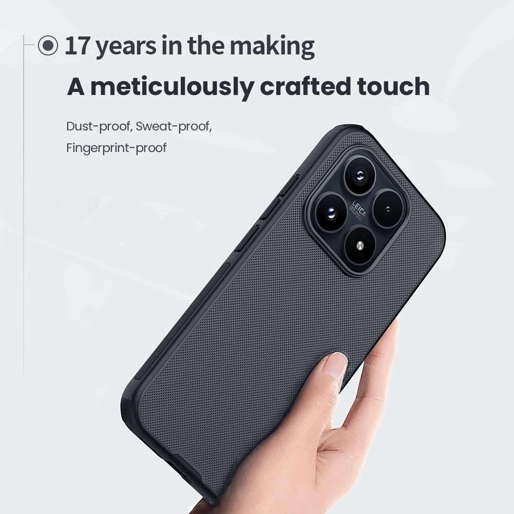 For Xiaomi 17 NILLKIN Frosted Shield Pro PC + TPU Phone Case(Black)