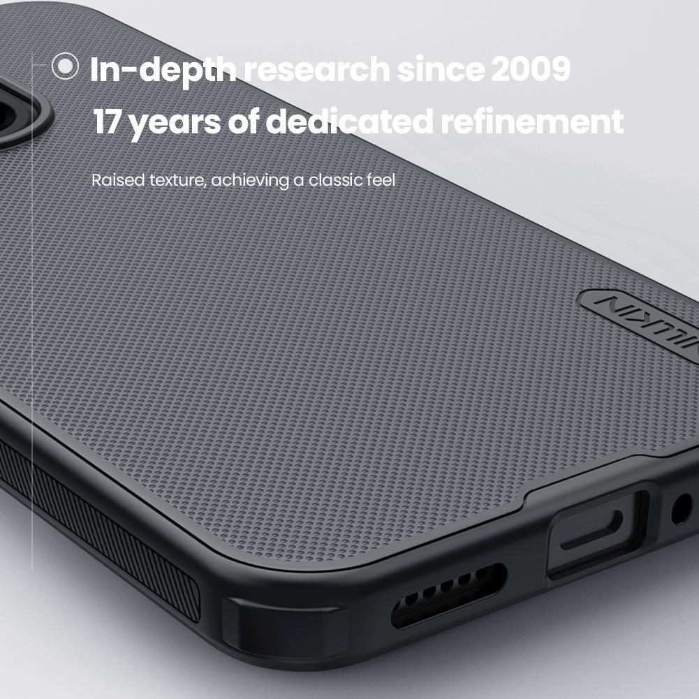 For Xiaomi 15T 5G NILLKIN Frosted Shield Pro PC + TPU Phone Case(Black)