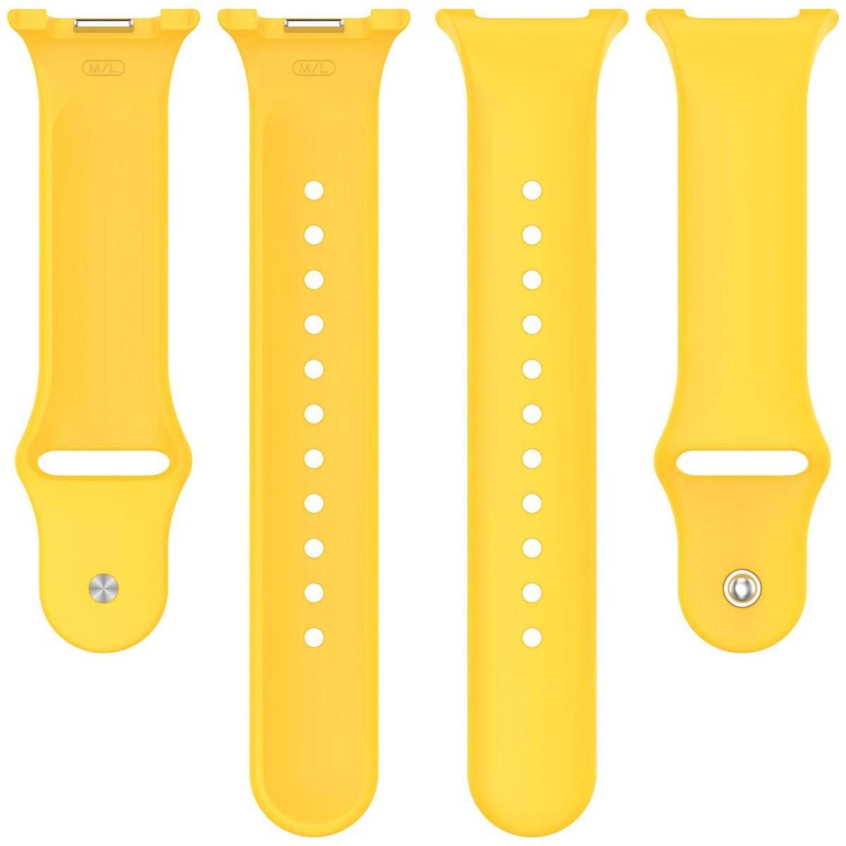For Samsung Galaxy Watch8 / 8 Classic xDfind Reverse Buckle Silicone Watch Band(Midnight Blue)