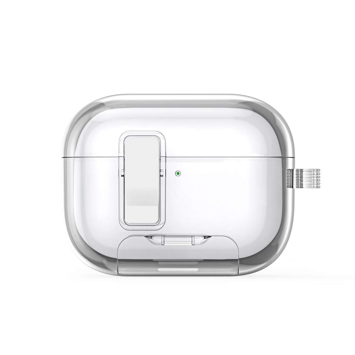 For AirPods Pro 3 DUX DUCIS PECR Series Holder & Security Lock Earphone Case(Transparent)