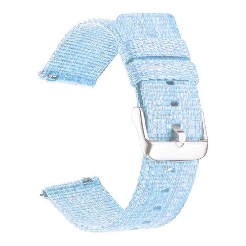 22mm xDfind Nylon Canvas Watch Band(Sky Blue)
