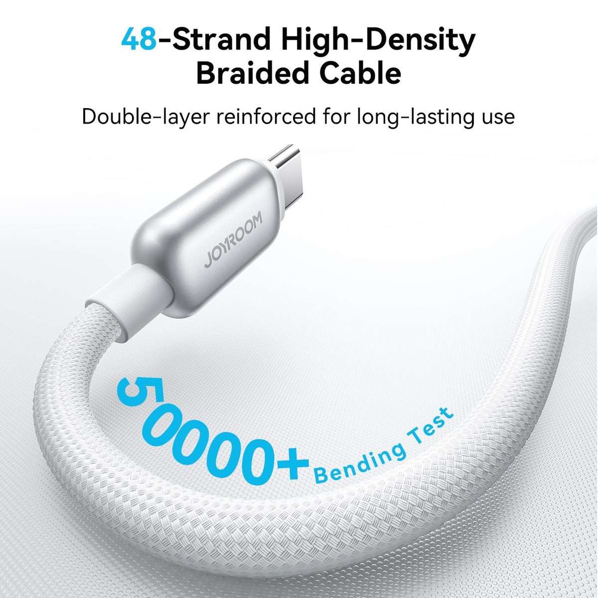 JOYROOM S-A55 StarFlight Series 30W Type-C to 8 Pin Auto Power-Off Fast Charging Data ... (White)