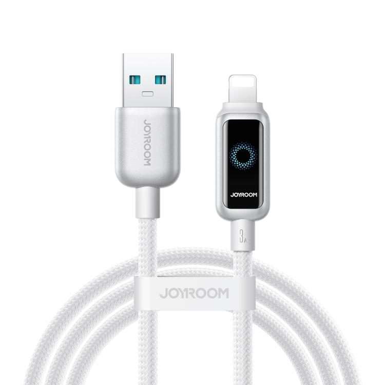 JOYROOM S-A55 StarFlight Series 3A USB to 8 Pin Auto Power-Off Fast Charging Data Cabl ... (White)