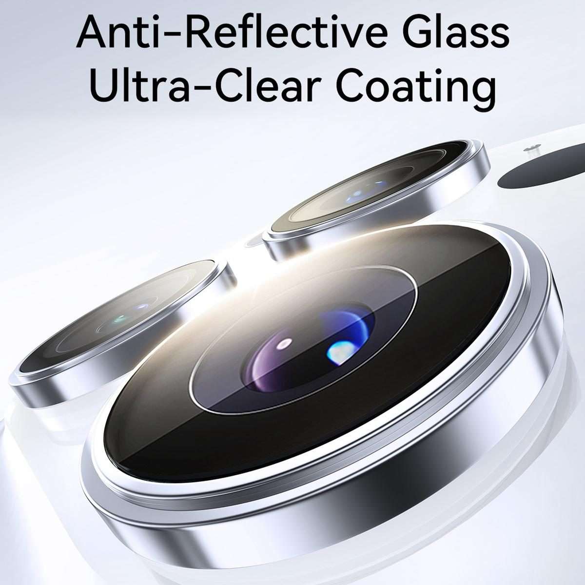 For iPhone 17 Pro / 17 Pro Max JOYROOM Knight Series 9H HD Lens Protective Film(Deep Blue)