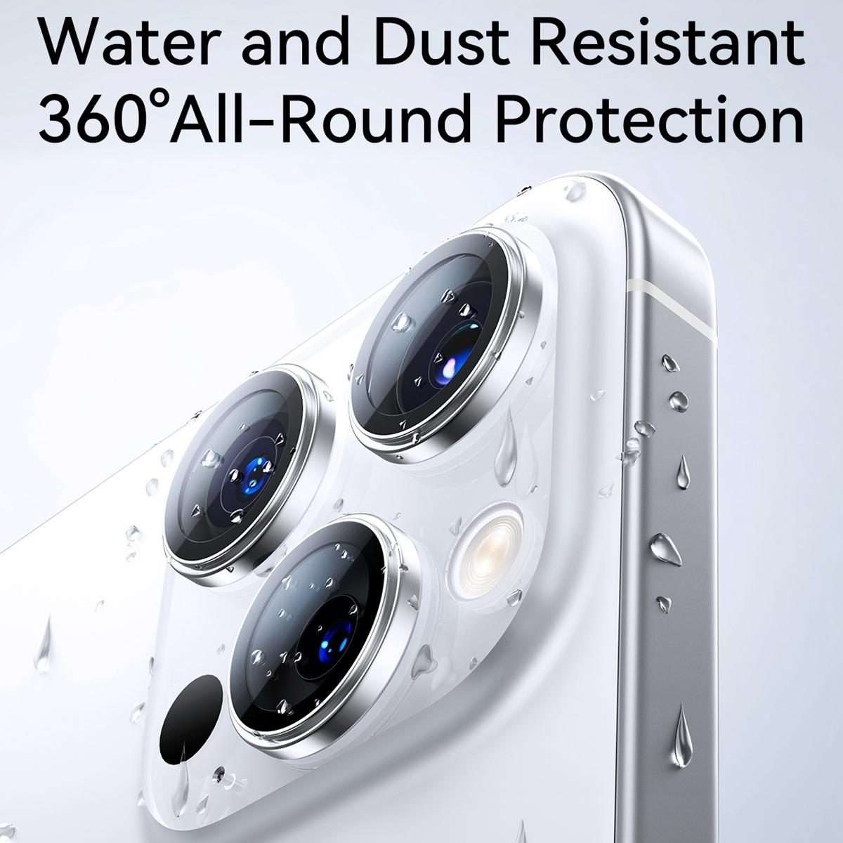 For iPhone 17 Pro / 17 Pro Max JOYROOM Knight Series 9H HD Lens Protective Film(Deep Blue)