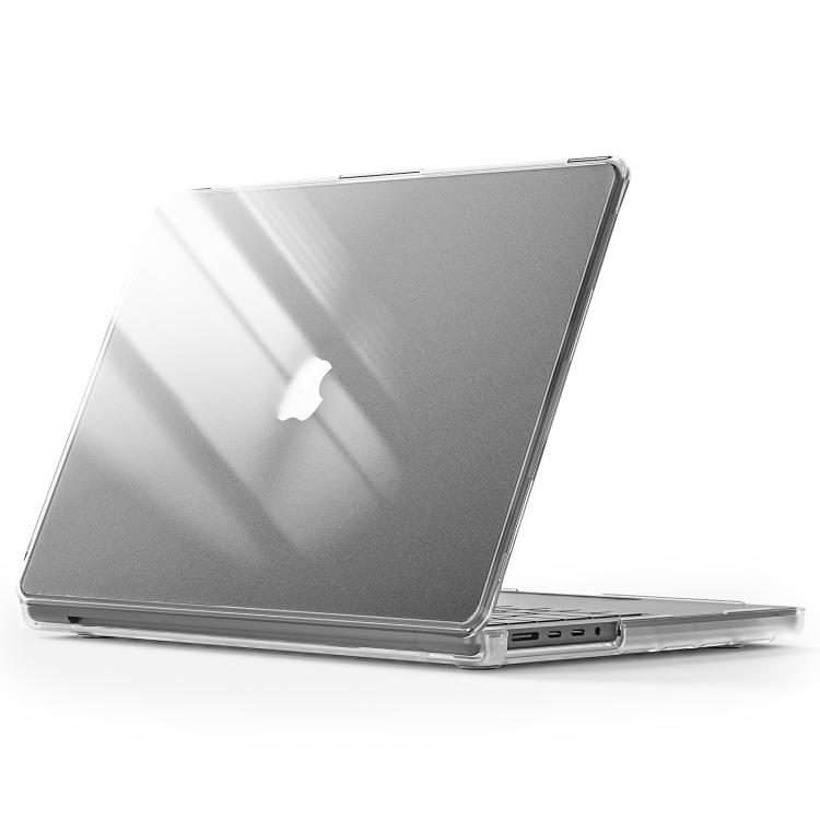 For Macbook Pro 14 inch 2021 / 2023 A2442 Transparent Scratchproof Laptop PC+TPU Protective Case