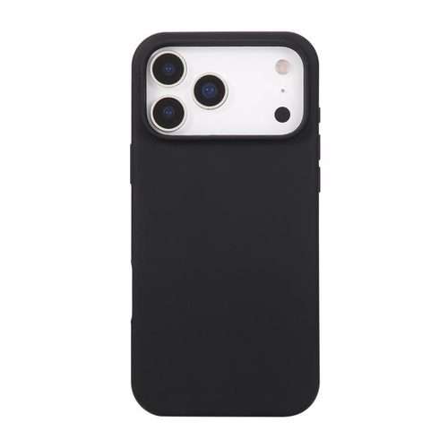 For iPhone 17 Pro Liquid Silicone Phone Case(Black)