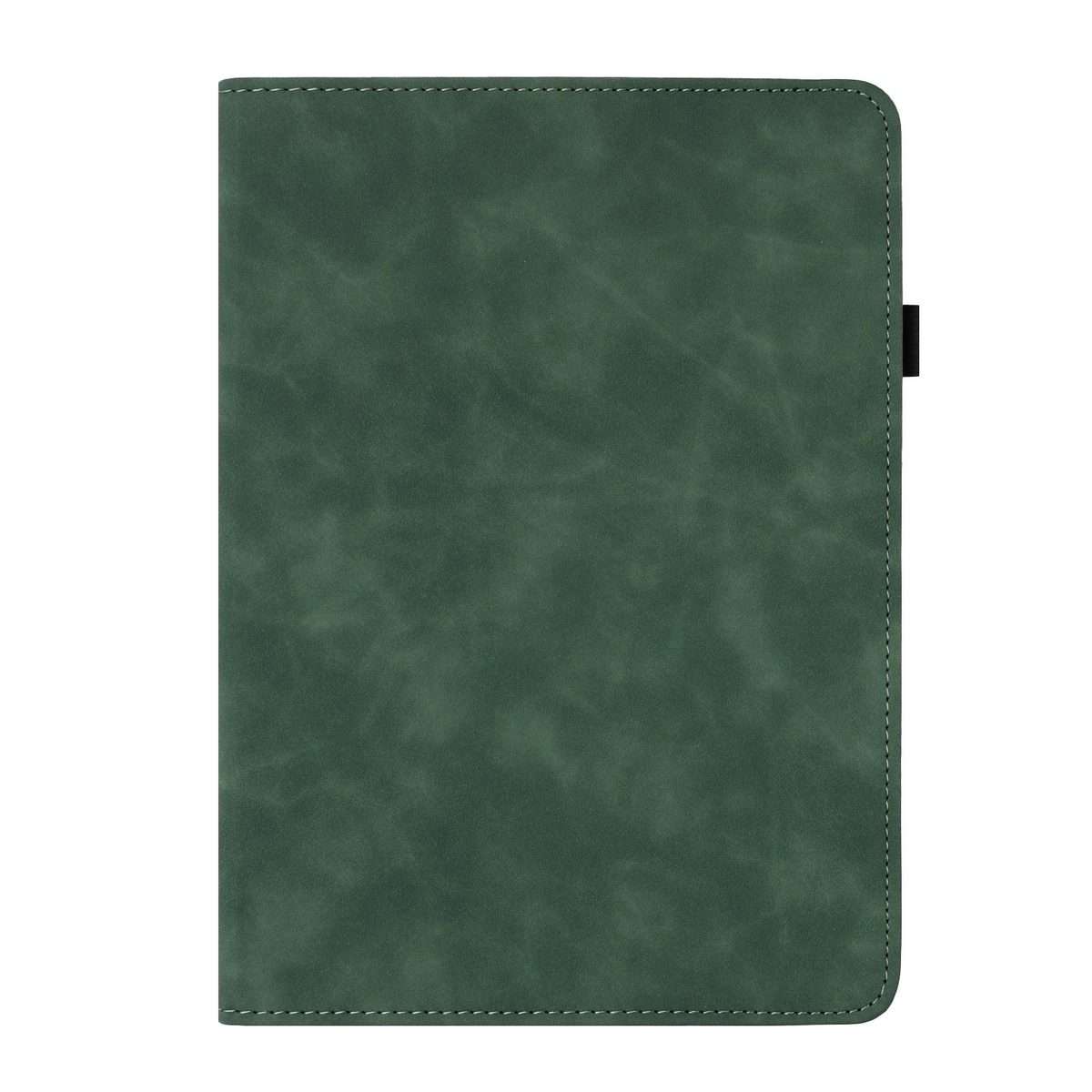 For iPad 10.2 2020 / 2019 / 10.5 2019 Solid Color Rotation Holder Leather Smart Tablet Case(Green)