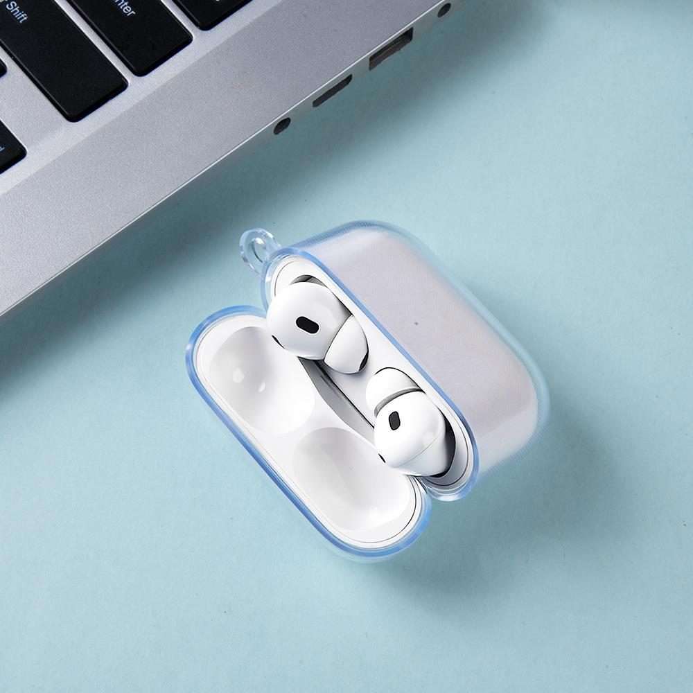 For AirPods Pro 3 Earphone Transparent TPU Protective Case
