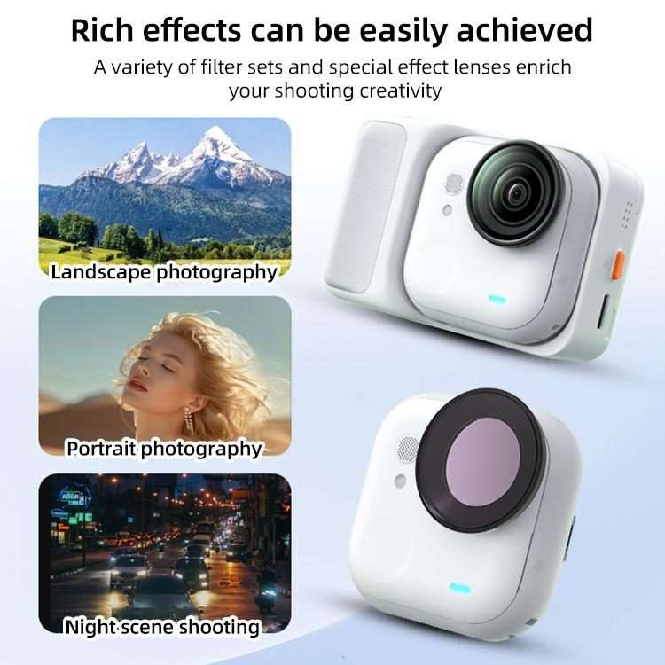 For Insta360 GO Ultra JSR LH Series Lens Filter, Filter:ND32