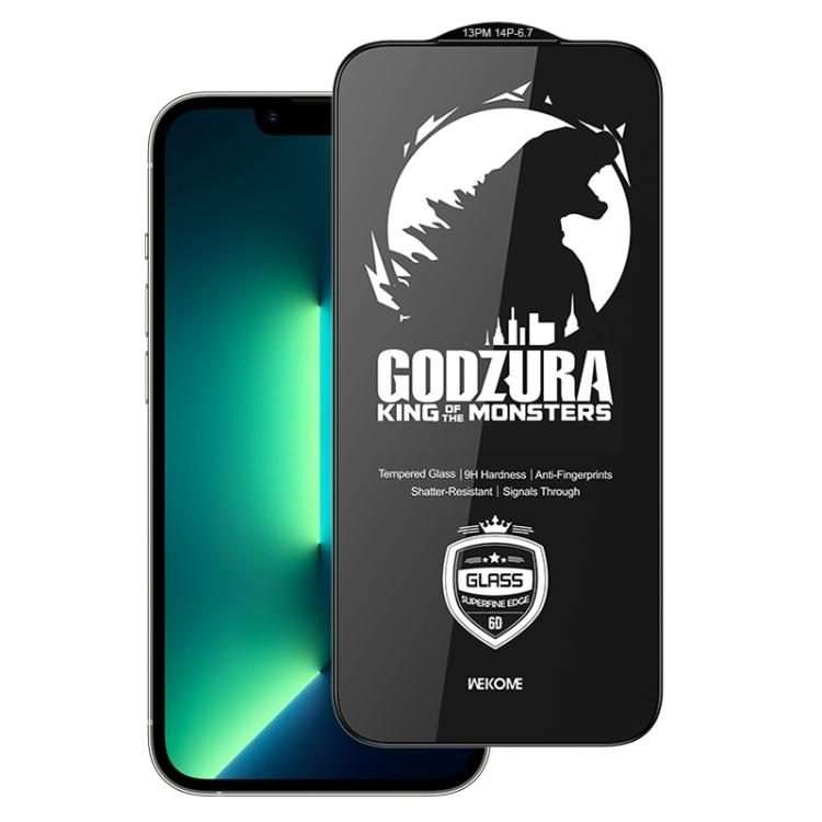 For iPhone 13 Pro Max / 14 Plus WK WTP-122 6D Curved Ultra-Fine Edge HD Full-Scr ... (Transparent)
