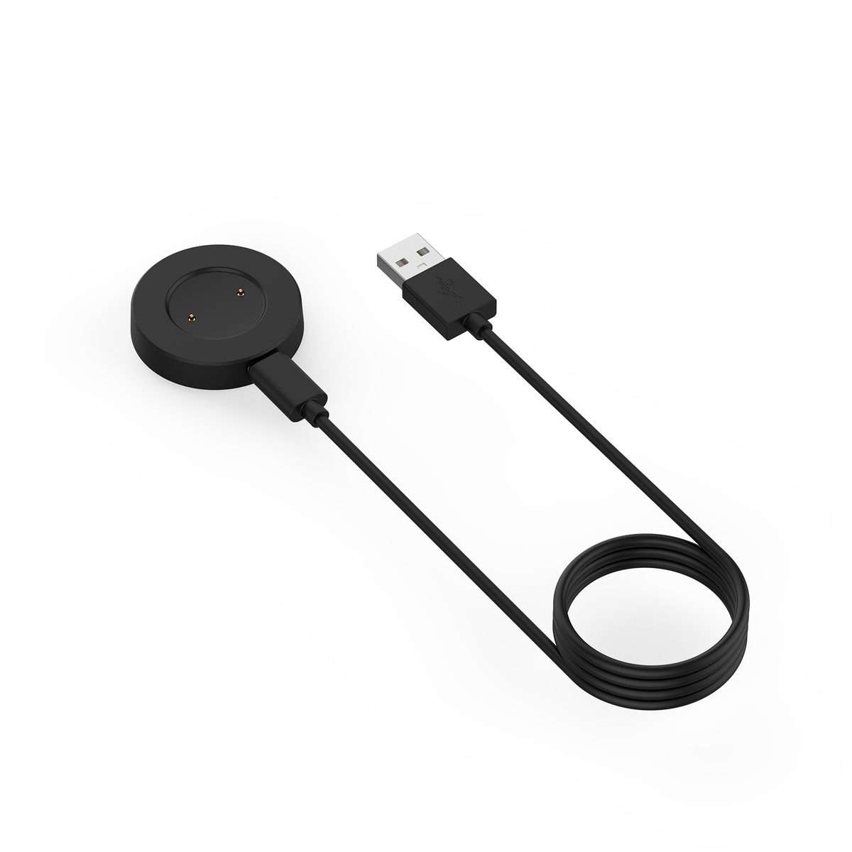 For Huawei Honor Watch GS Pro Smart Watch Portable Split Charger USB Charging Cable, L ... (Black)