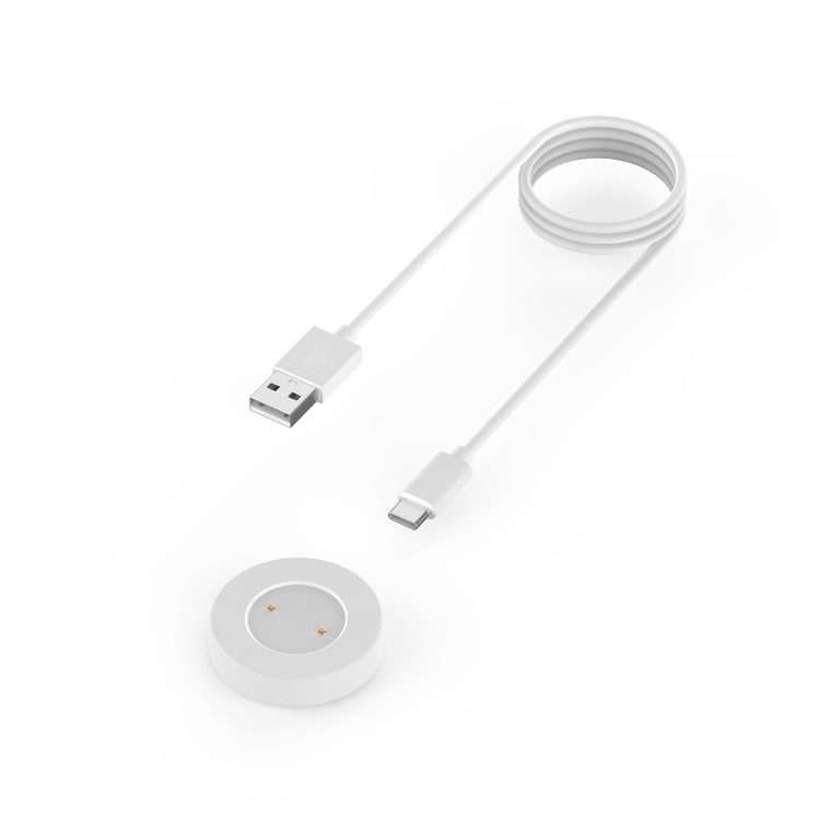 For Huawei Honor Watch GS Pro Smart Watch Portable Split Charger USB Charging Cable, L ... (White)