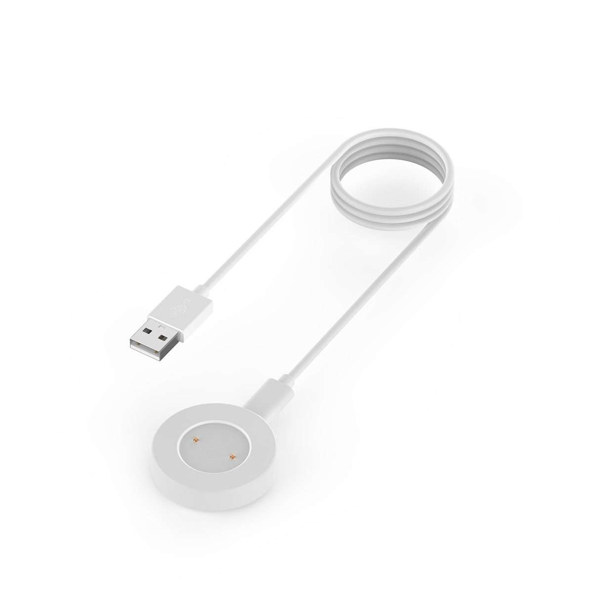 For Huawei Honor Watch GS Pro Smart Watch Portable Split Charger USB Charging Cable, L ... (White)