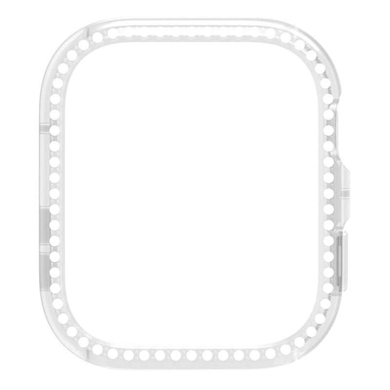 For Huawei Watch Fit 4 Pro xDfind Diamond Hollow PC Watch Protective Cover(Transparent)