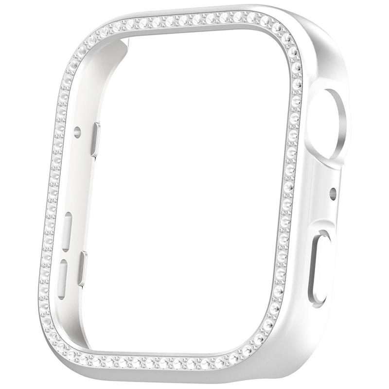 For Huawei Watch Fit 4 Pro xDfind Diamond Hollow PC Watch Protective Cover(Silver)