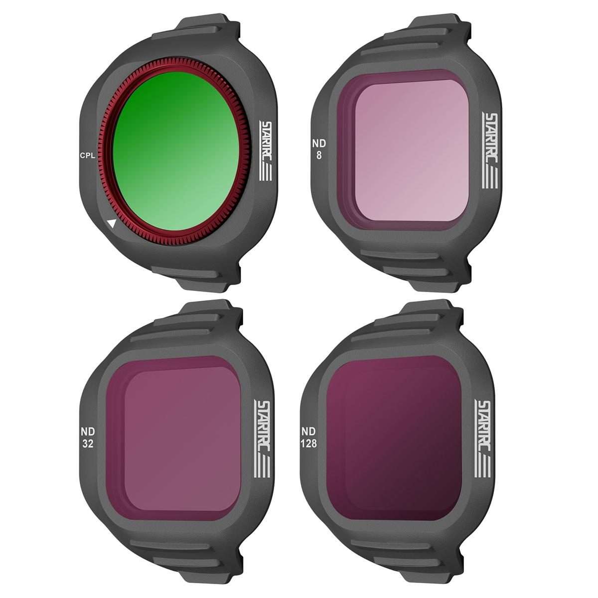 For DJI Mini 5 Pro STARTRC Camera Lens Filter, Filter:4 in 1 CPL ND8/32/128