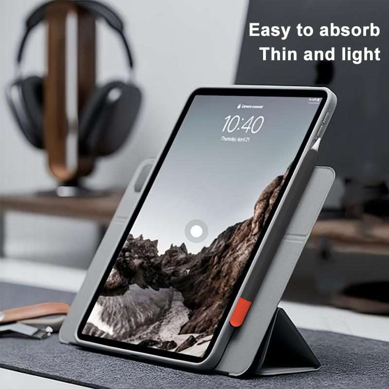 For Apple Pencil Pro / 2 XDcase Contrast Color Silicone Protective Stylus Pen Case(Purple)
