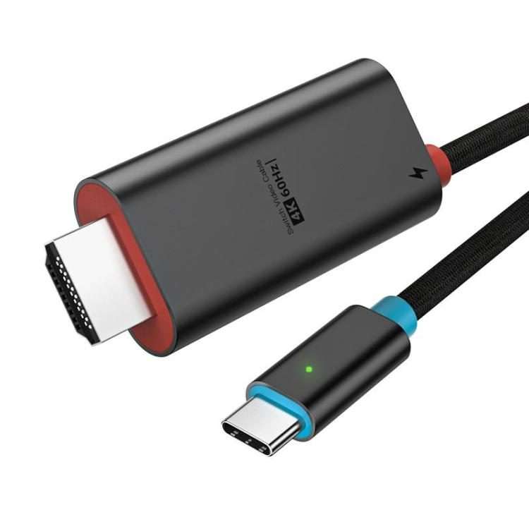 For Switch 2 SJX03 4K 60Hz Type-C to HDMI HD Projection Cable, Length: 2m(Grey)