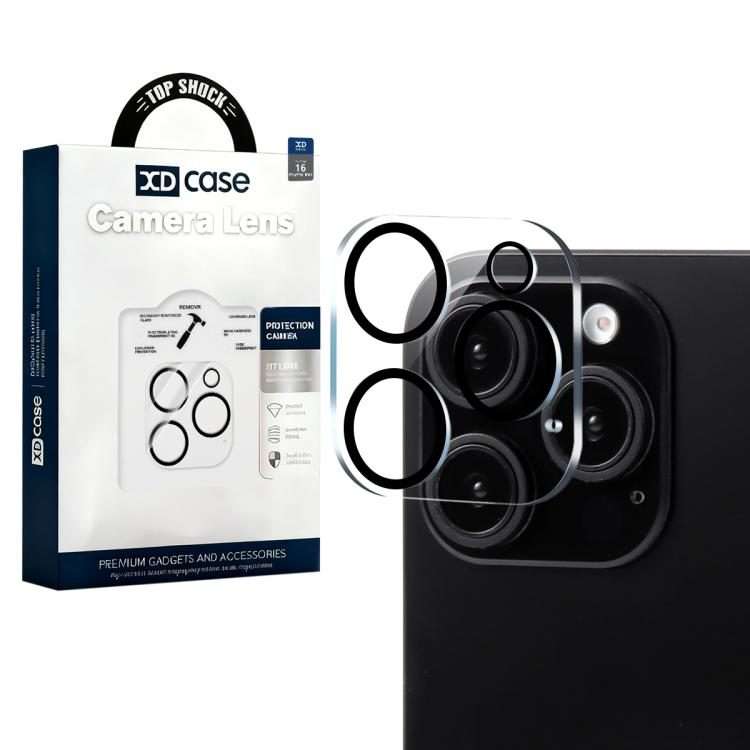 For iPhone 16 Pro / 16 Pro Max XDcase Silkscreen Integrated Tempered Glass Back Camera Film