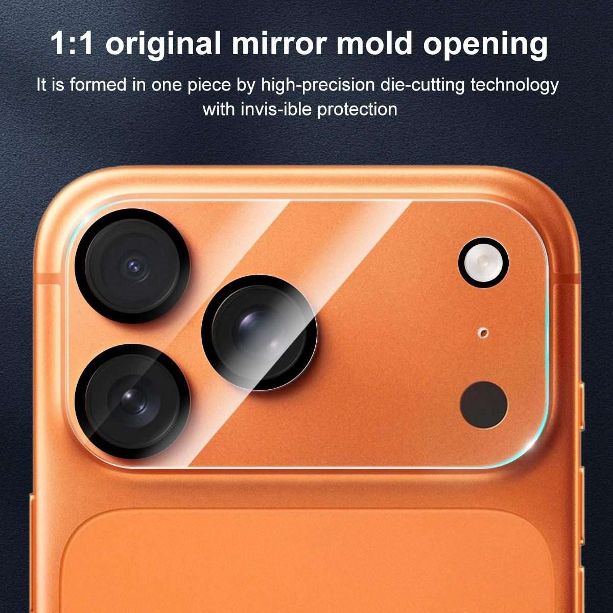 For iPhone 17 Pro Max XDcase Silkscreen Integrated Tempered Glass Back Camera Film
