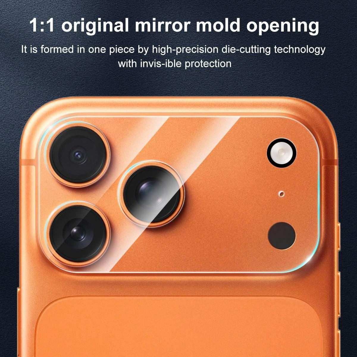 For iPhone 17 Pro XDcase Transparent Integrated Tempered Glass Camera Film