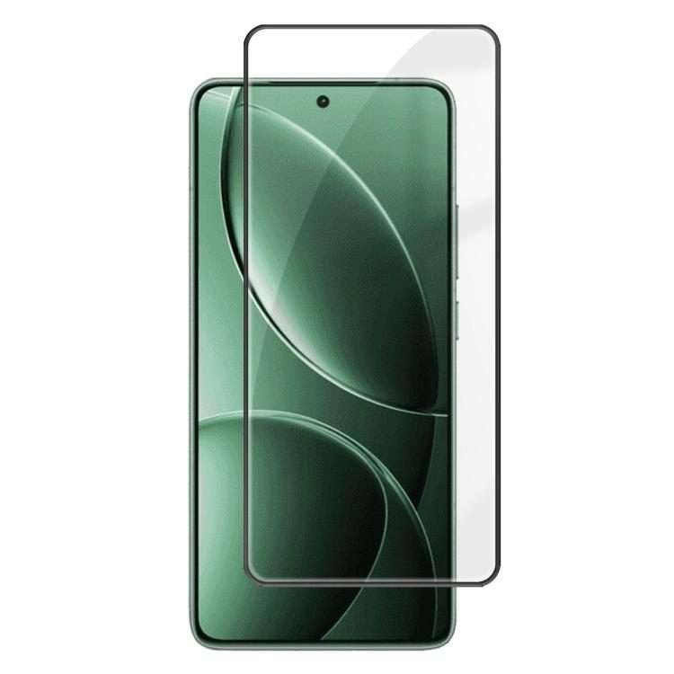 For Redmi K80 Kalebol High-Aluminum Screen-Printed Full-Coverage Anti-Fingerprint Black-Bordered H