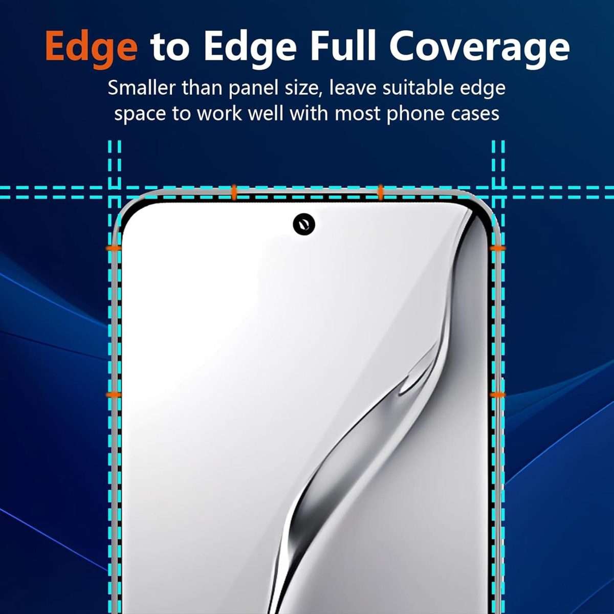 For Redmi K90 Kalebol High-Aluminum Screen-Printed Full-Coverage Anti-Fingerprint Black-Bordered H