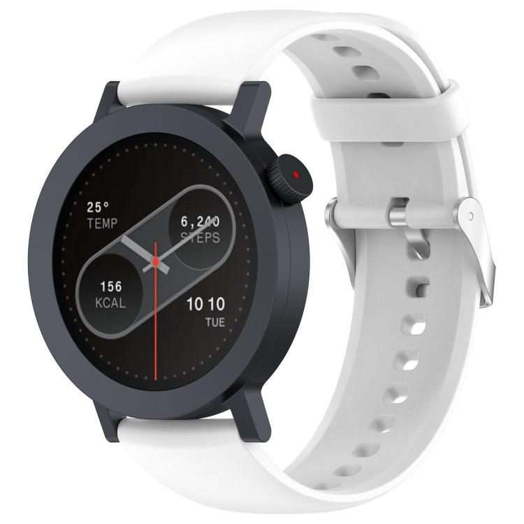 For Nothing CMF Watch 3 Pro / Watch Pro2 22mm xDFind Solid Color Silicone Watch Band(White)