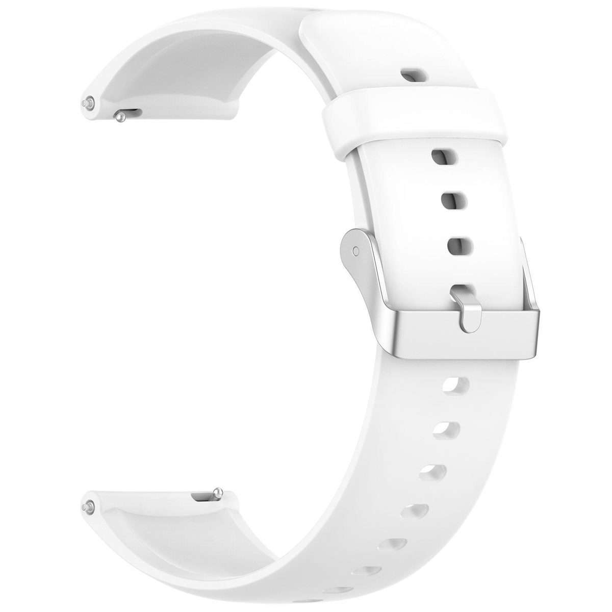 For Nothing CMF Watch 3 Pro / Watch Pro2 22mm xDFind Solid Color Silicone Watch Band(White)