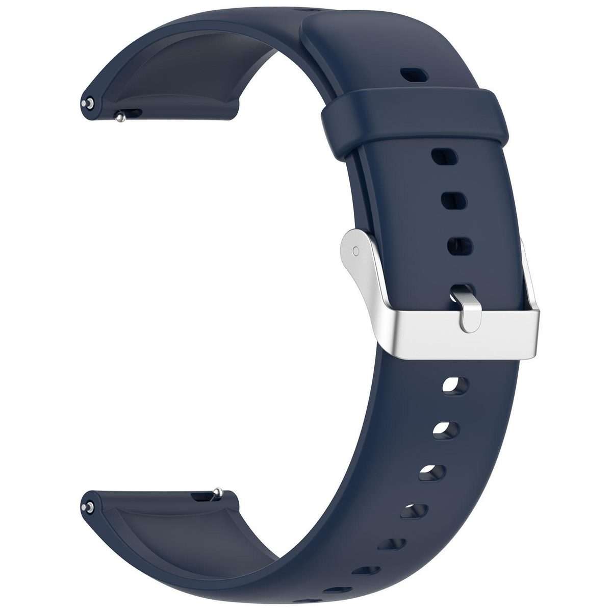 For Nothing CMF Watch 3 Pro / Watch Pro2 22mm xDFind Solid Color Silicone Watch Band(Navy Blue)