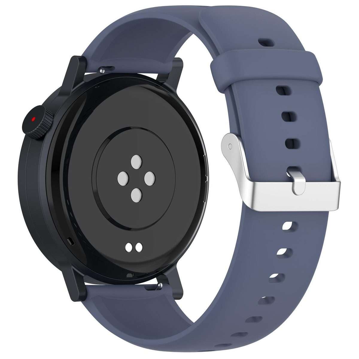 For Nothing CMF Watch 3 Pro / Watch Pro2 22mm xDFind Solid Color Silicone Watch Band(Blue Gray)