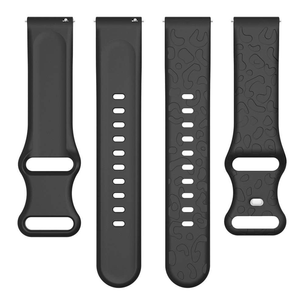 18mm xDfind Leopard Print Silicone Watch Band(Starlight)