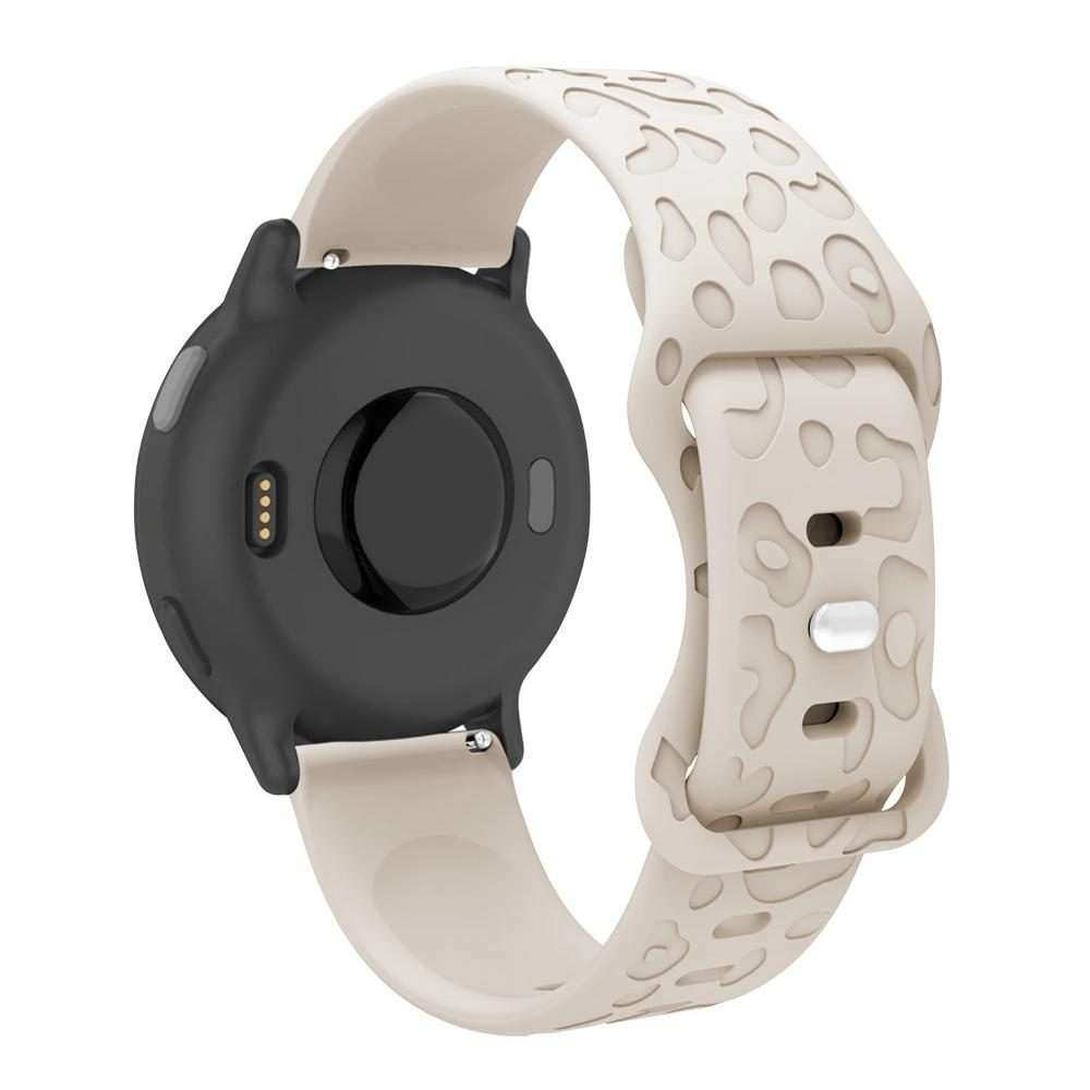 22mm xDfind Leopard Print Silicone Watch Band(Starlight)
