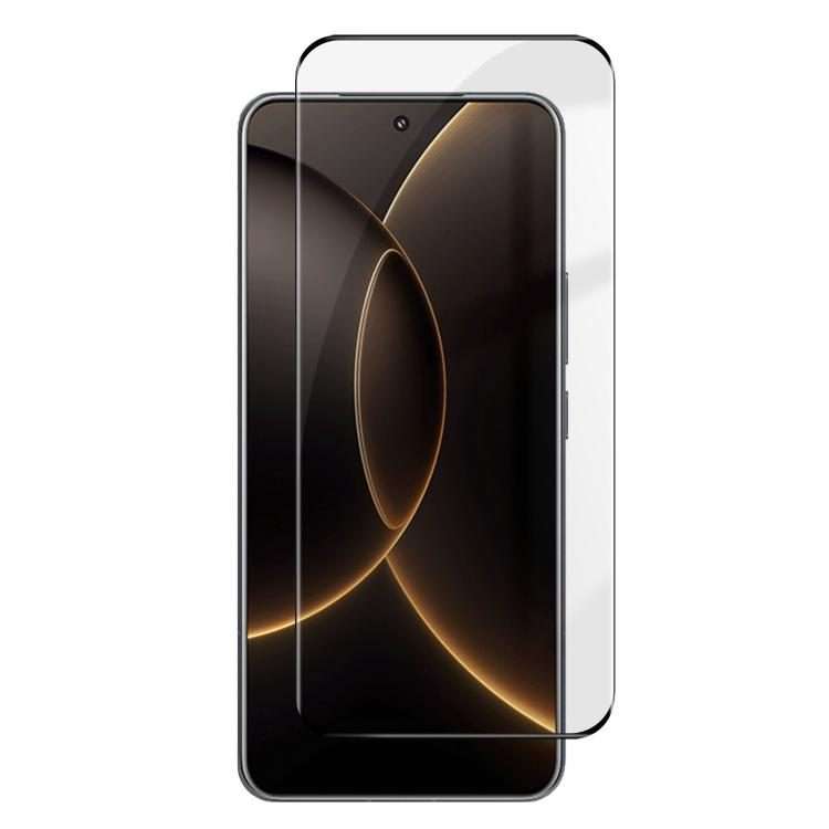For Xiaomi 15S Pro Kalebol Curved High-Aluminum Screen-Printed Full-Coverage Anti-Fingerprint Blac